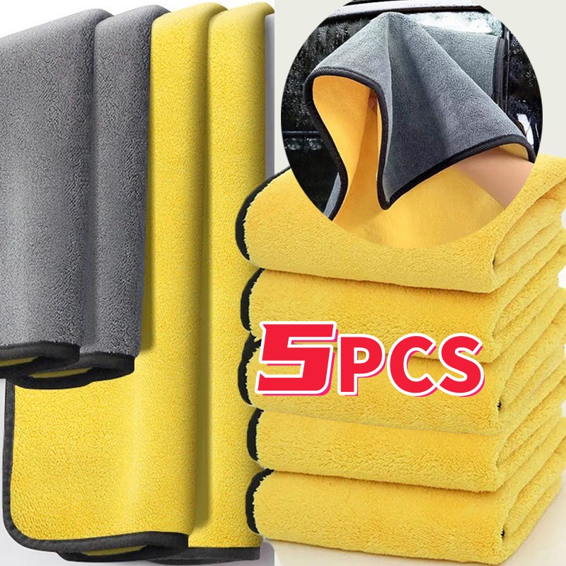 Microfiber Towel Detailing - Serviette de nettoyage en microfibre épaisse,