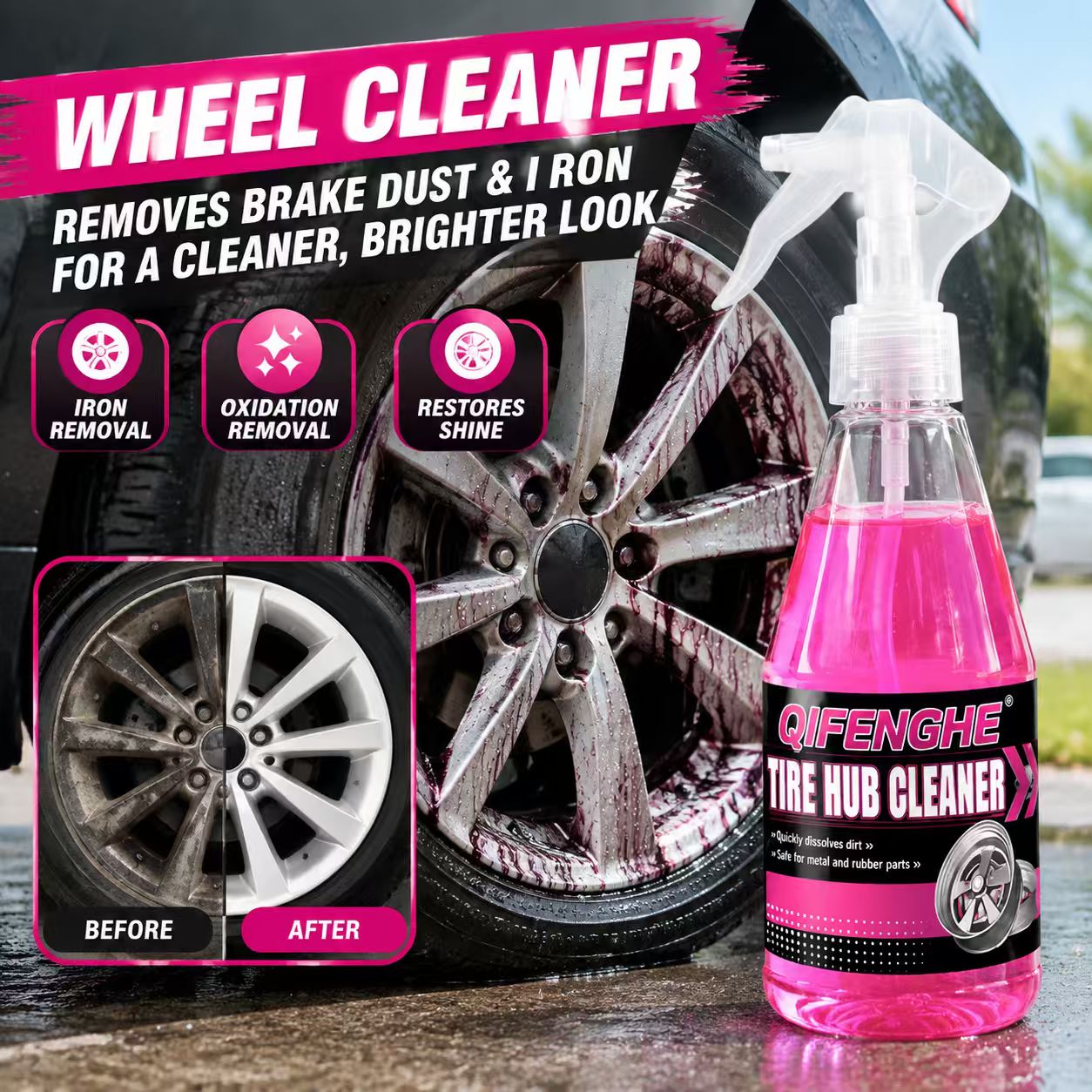 Nettoyant puissant pour jantes - Wheel Cleaner Alloy avis et prix