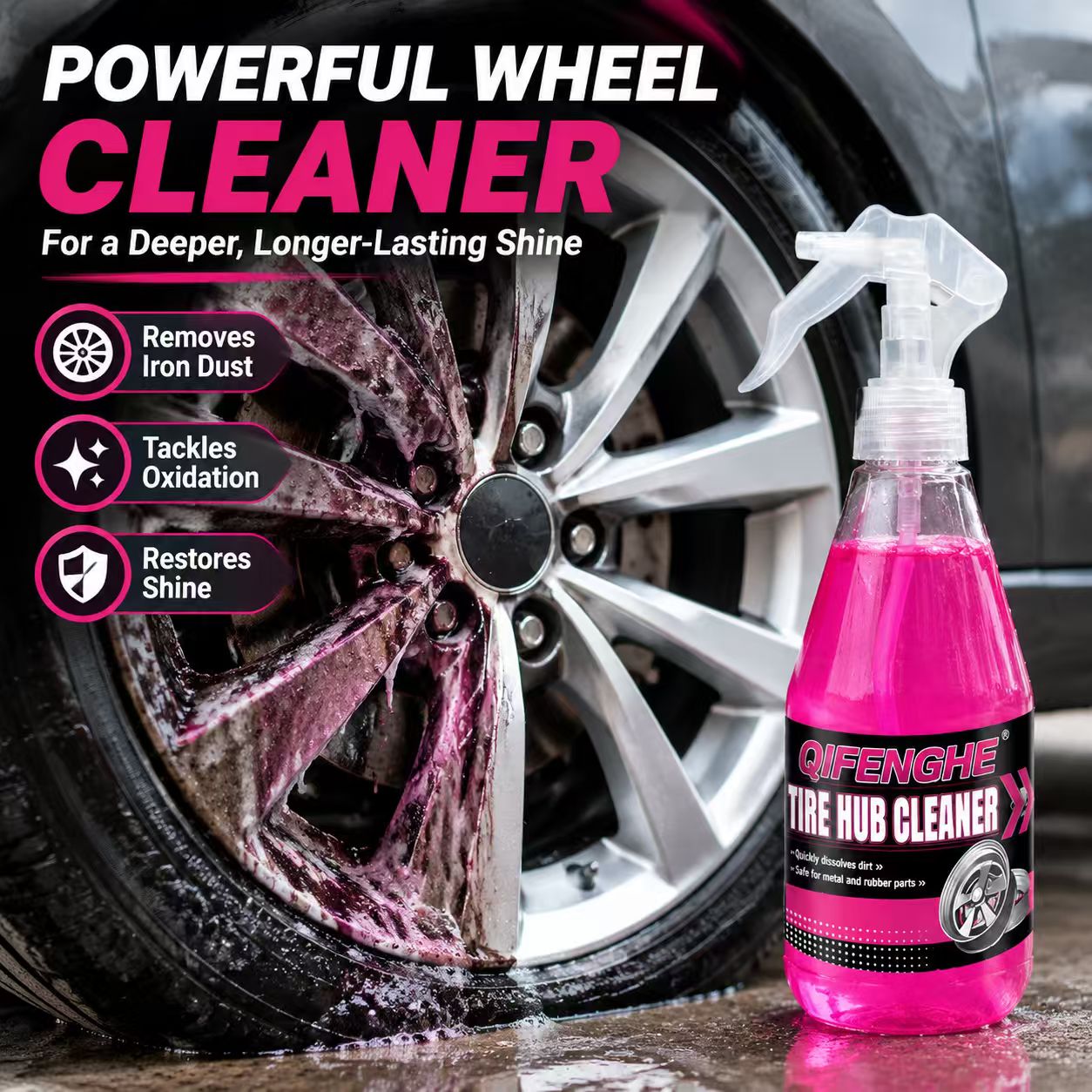 Nettoyant puissant pour jantes - Wheel Cleaner Alloy avis et prix