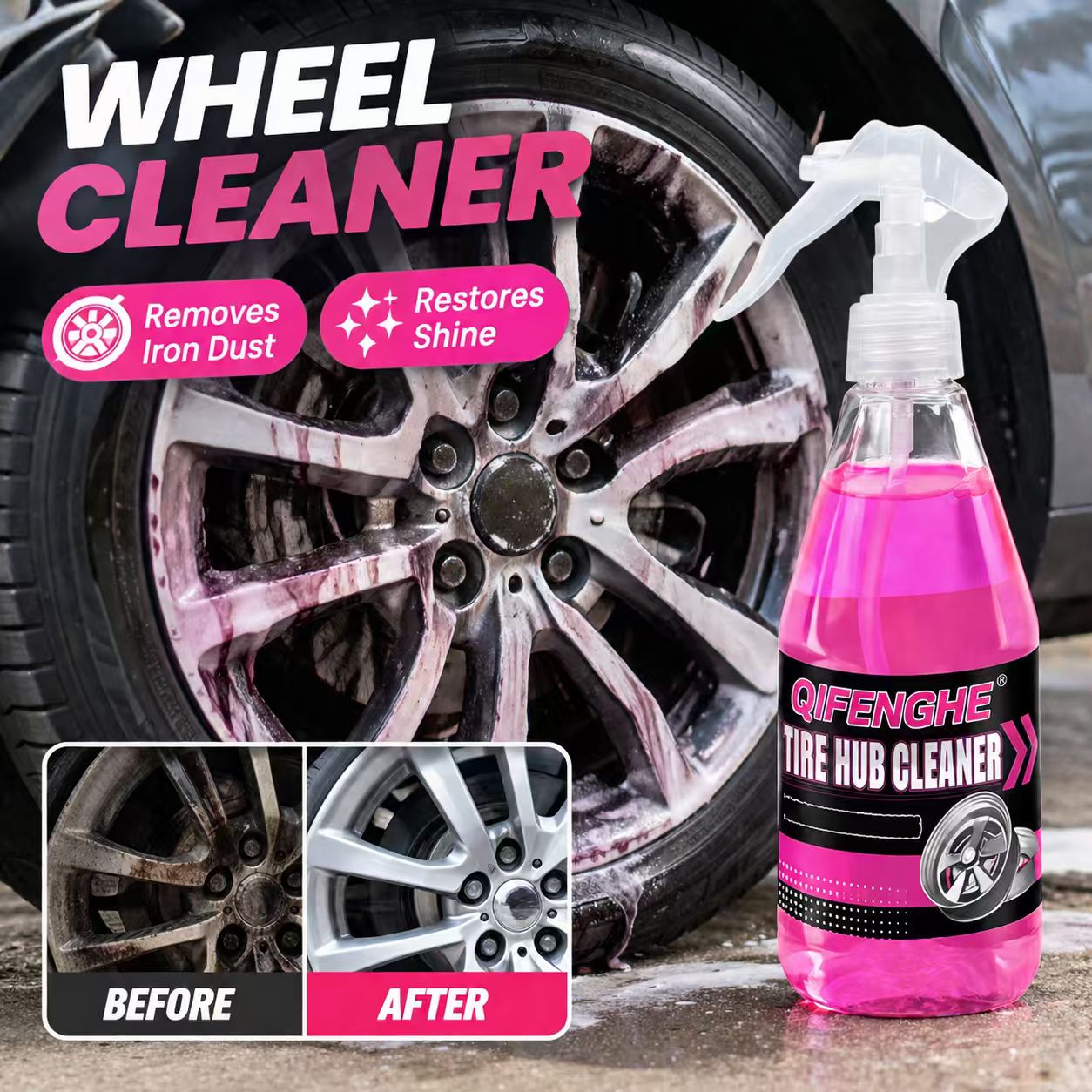 Nettoyant puissant pour jantes - Wheel Cleaner Alloy avis et prix